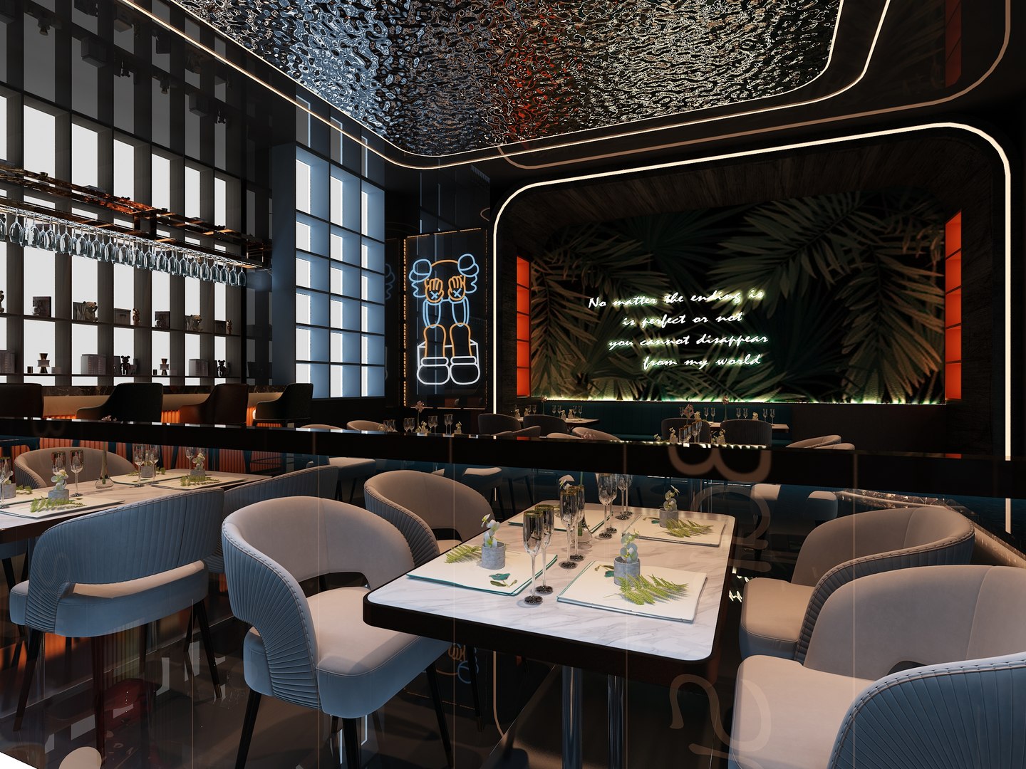 Bar Interior 3D Model - TurboSquid 2364857