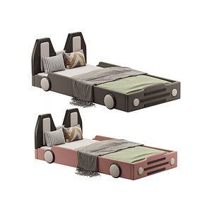 3D Twin Size Race Car