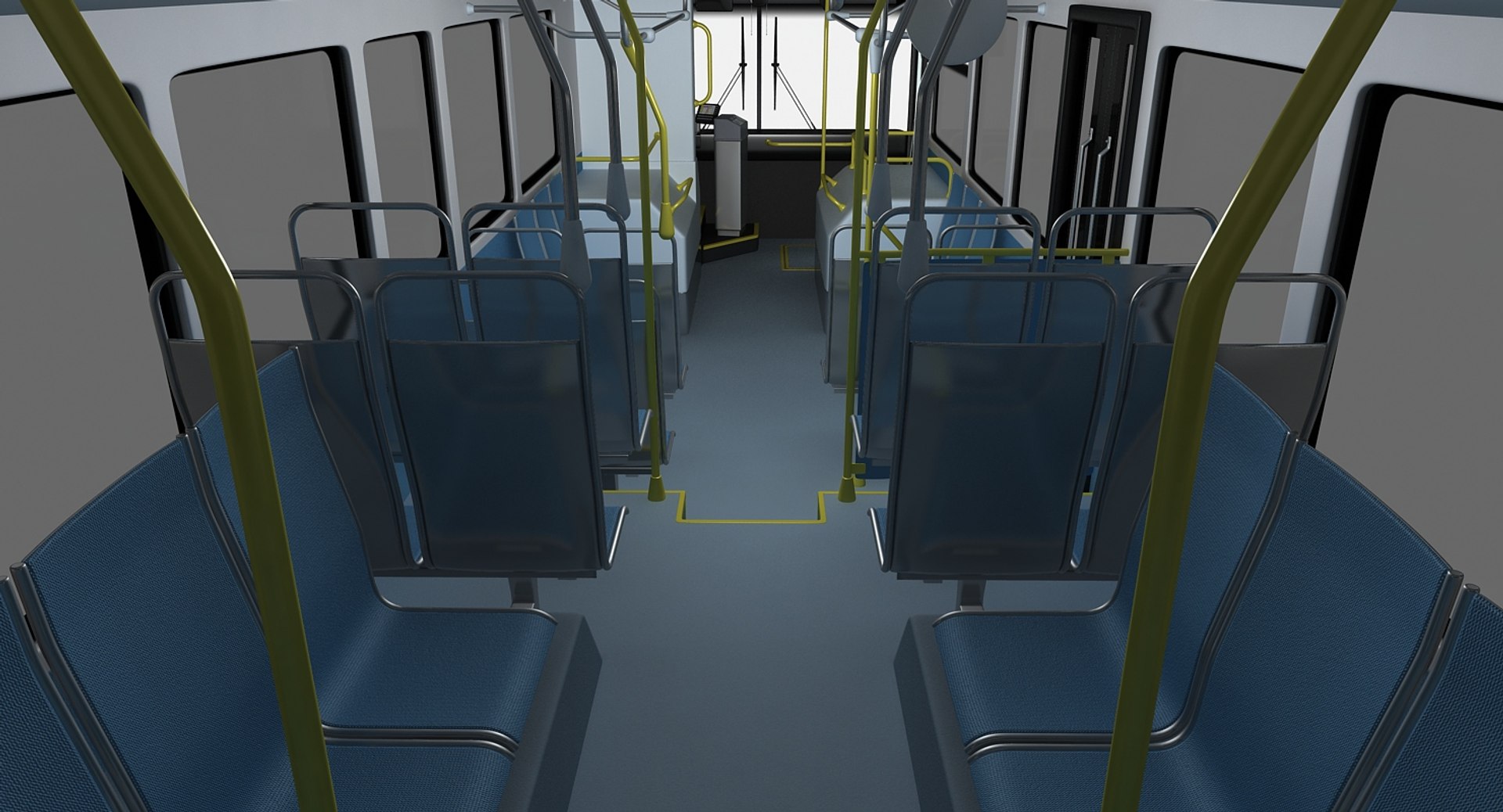 2015 Gillig Floor Bus 3d Model