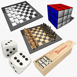 games rubik s 3D model