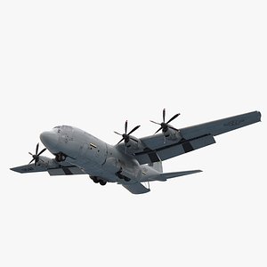 3D C-130J with Interior model