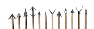 12 different arrows 3d dxf