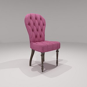 3d vintage arm chair model