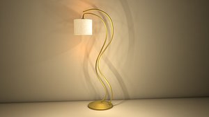 Stylish Gold Lamp