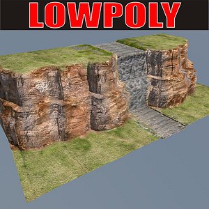 waterfall rockscene