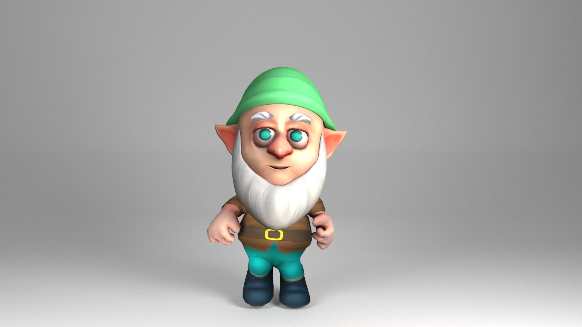 Bearded Dwarf Model - TurboSquid 1953617