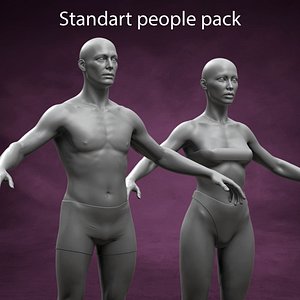 Standart People Pack model