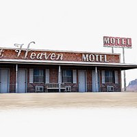Photorealistic Highway Motel