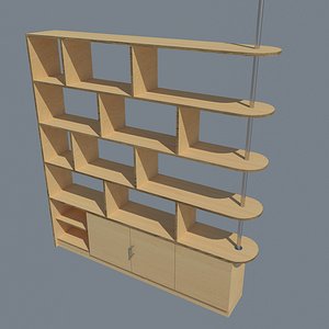 bookshelf - partition model