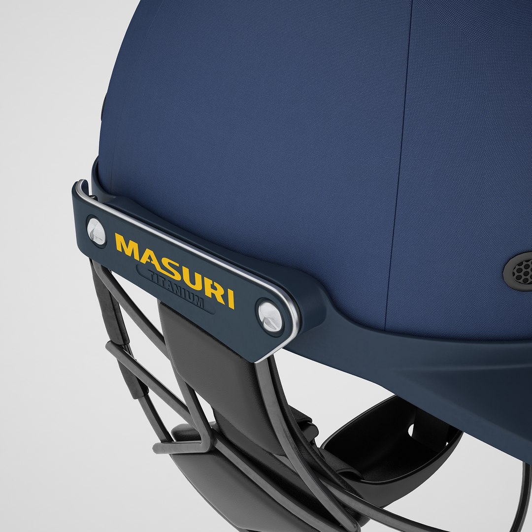 Cricket helmet masuri model - TurboSquid 1248271