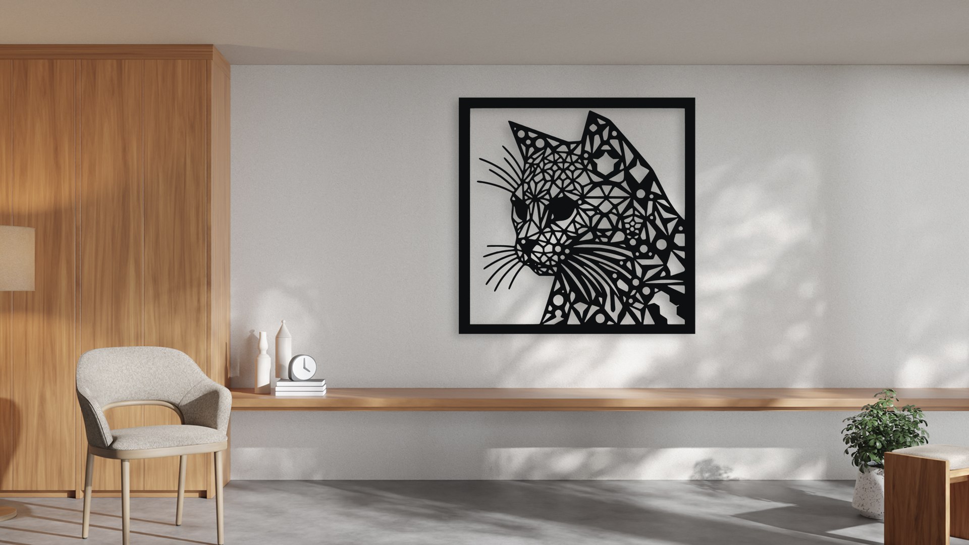 3D Geometric Cat Wall Art https://p.turbosquid.com/ts-thumb/dR/LaT6Yb/DC/mockup_02/jpg/1755127555/1920x1080/fit_q87/60b445ed2e0403bfd78c20f452df825bf6b358a3/mockup_02.jpg