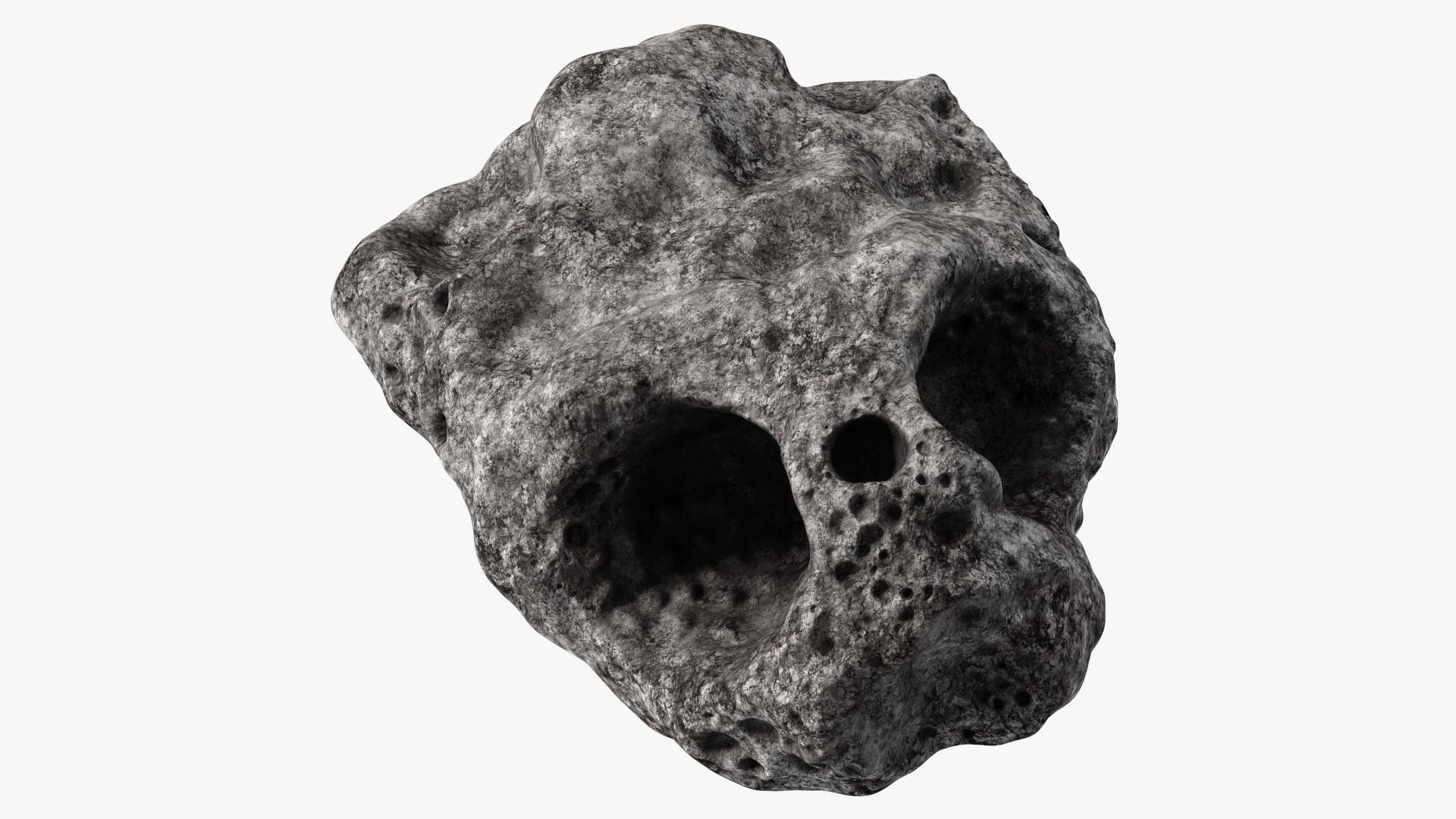 Meteorite Black 3D model preview