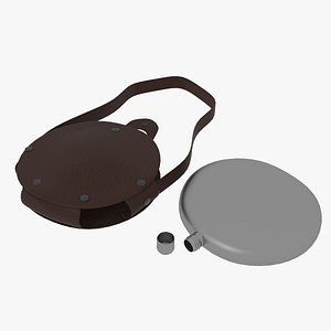 3d model flask bag