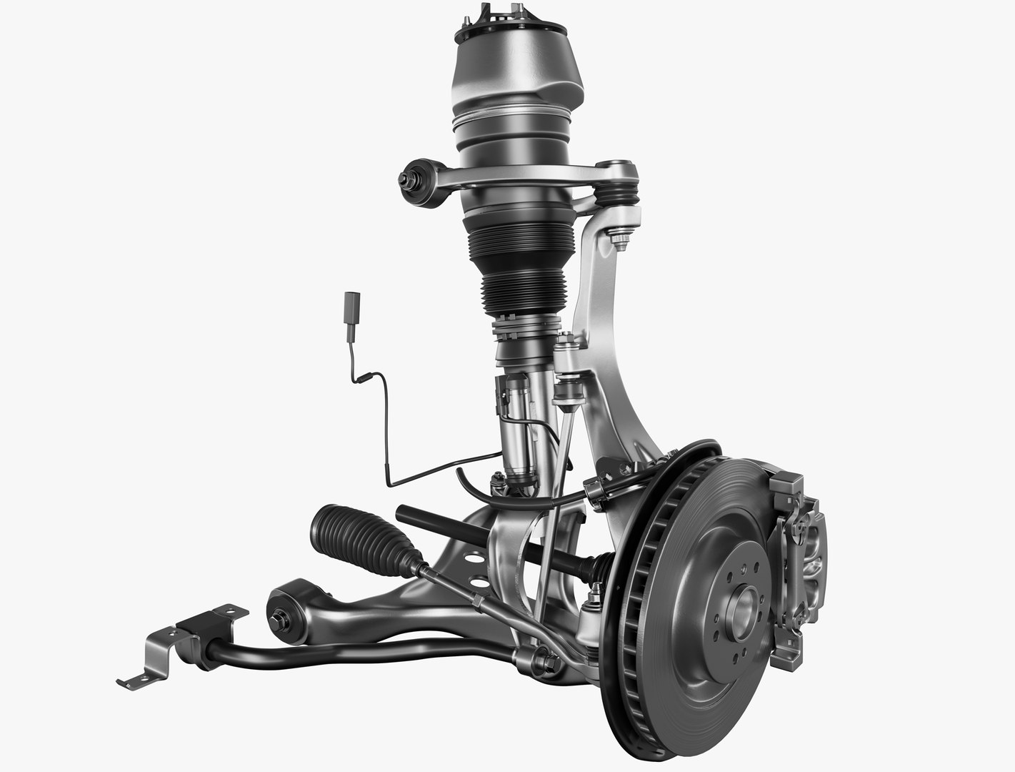 3D Model Front Suspension Arm TurboSquid 1979053