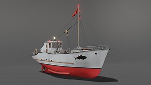 Fishing boat Skulte
