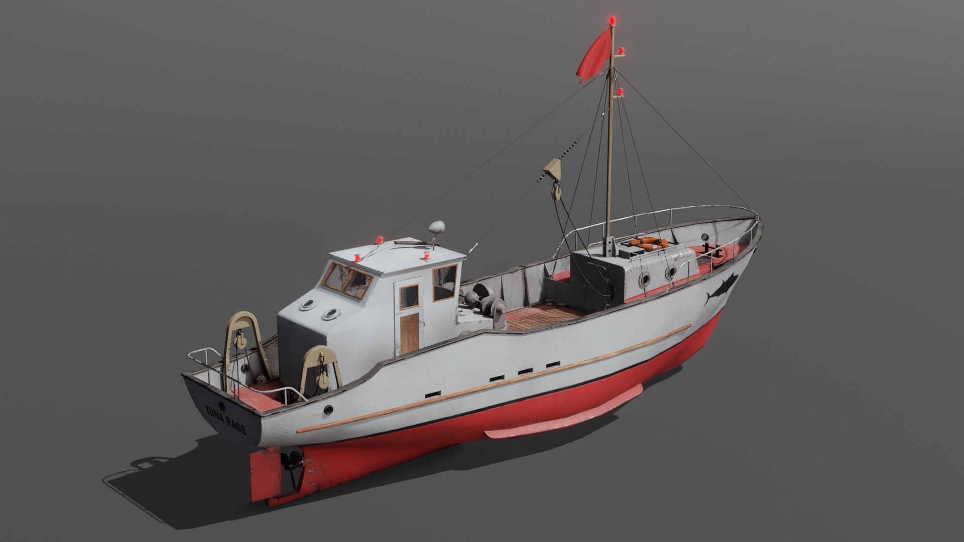 Fishing Boat 3D Model - TurboSquid 1572536