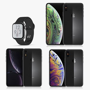 apple 2018 set 1 3D model