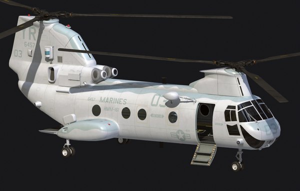 CH-46シーナイト3Dモデル - TurboSquid 531758