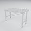 Inclined Gravity Roller Conveyor 1550x420mm Configuration 04