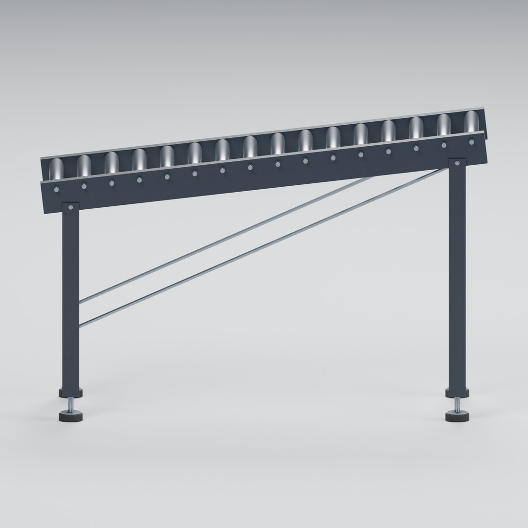 3D Inclined Gravity Roller Conveyor 1550x420mm Configuration 04 https://p.turbosquid.com/ts-thumb/dR/busqvk/Y4/03_front/jpg/1791754880/1920x1080/fit_q87/c502b12c69c225433577a3b0466f911f1ece3d97/03_front.jpg