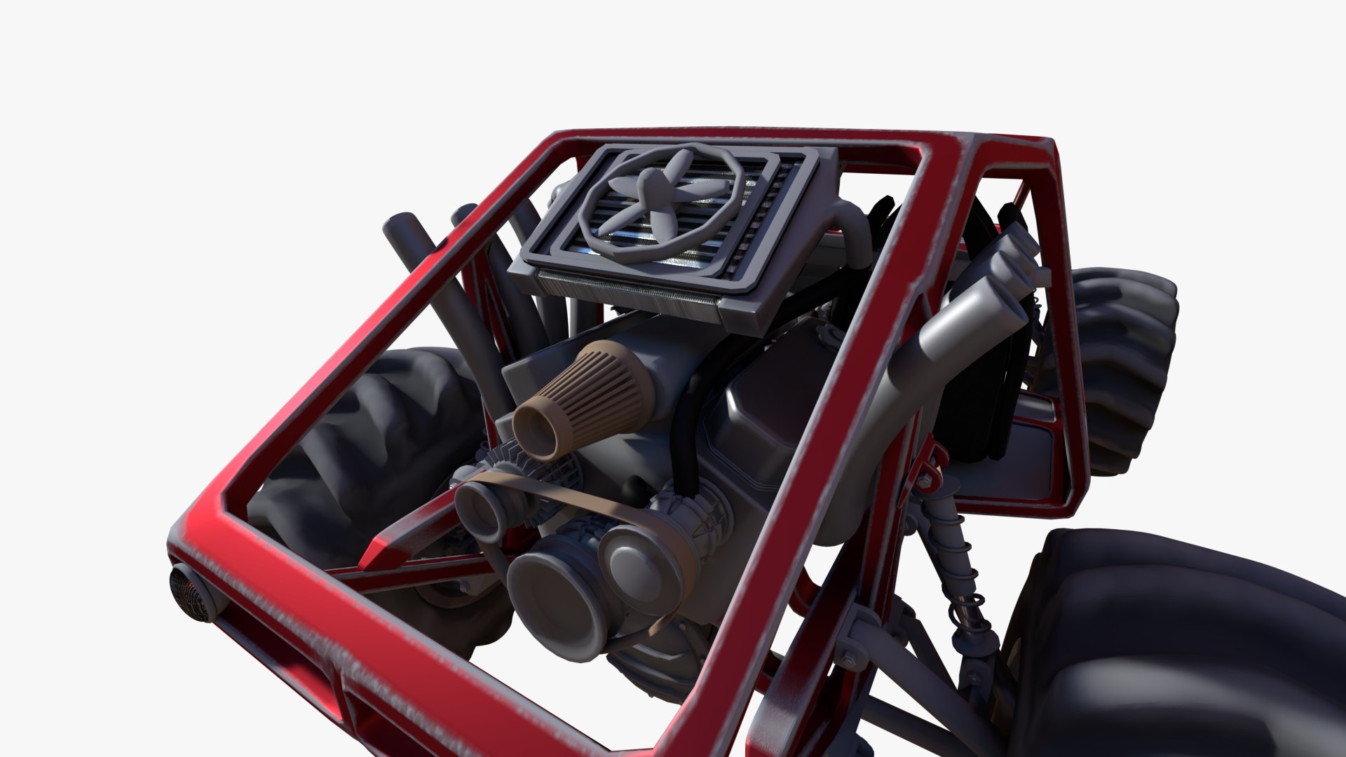 Formula Off-road Racer 3d Obj