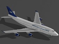 Boeing 747-400 Aerolineas Argentinas