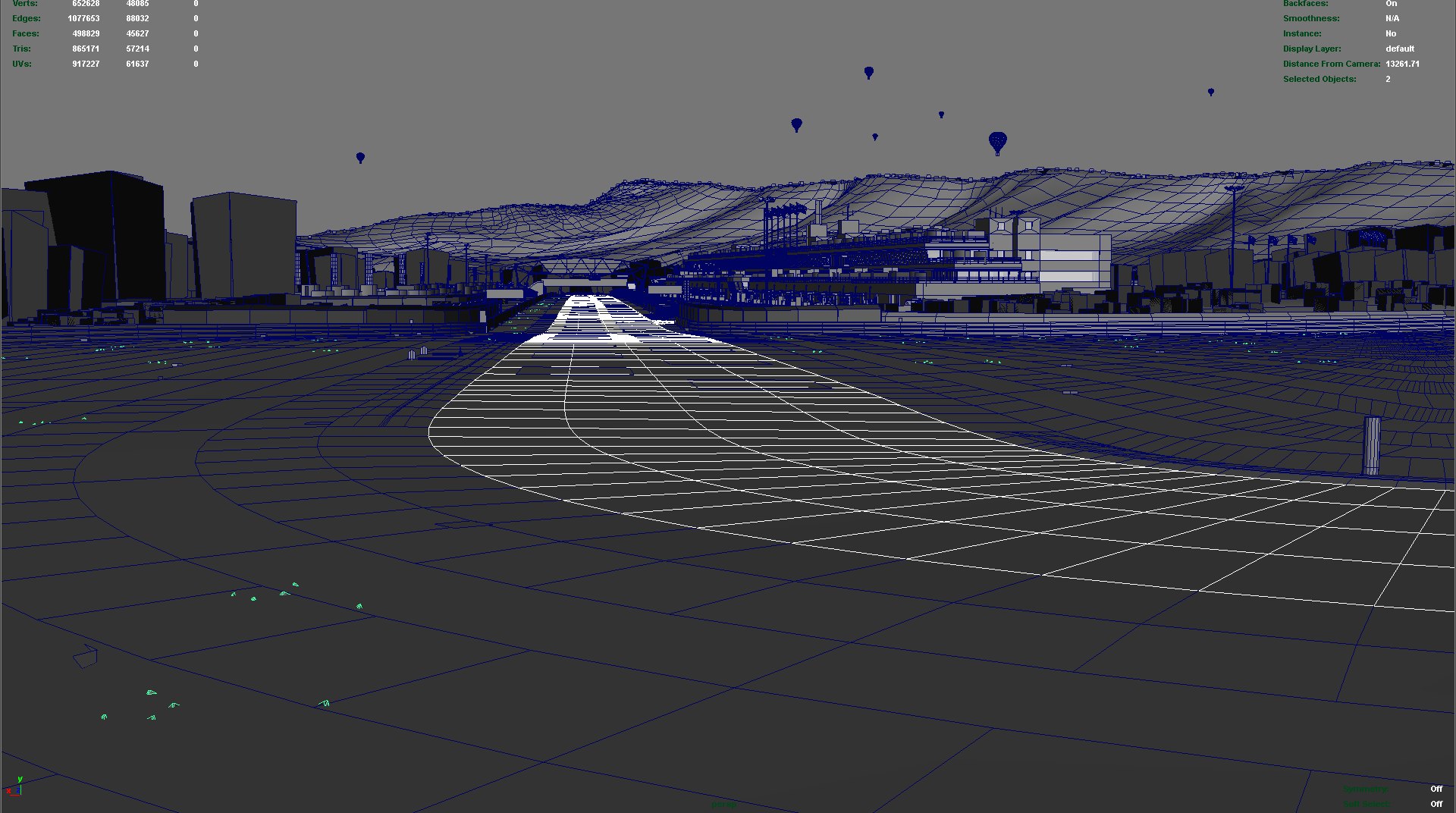 Paul Ricard Track 3d Model