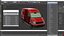 Volkswagen Crafter Van 2024 Red Color