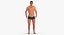 Male Human Body Idle Pose