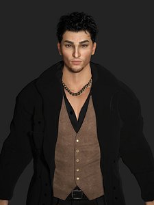3D AAA 3D REALISTIC CHARACTER - EUROPEAN BUSINESSMAN MAFIA NPC