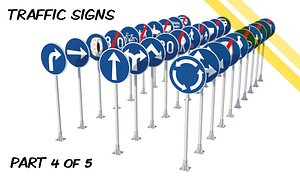 3ds max czech traffic road signs