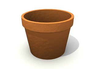 3ds max terra cotta pot