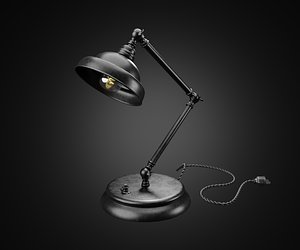 3D lamp table vintage
