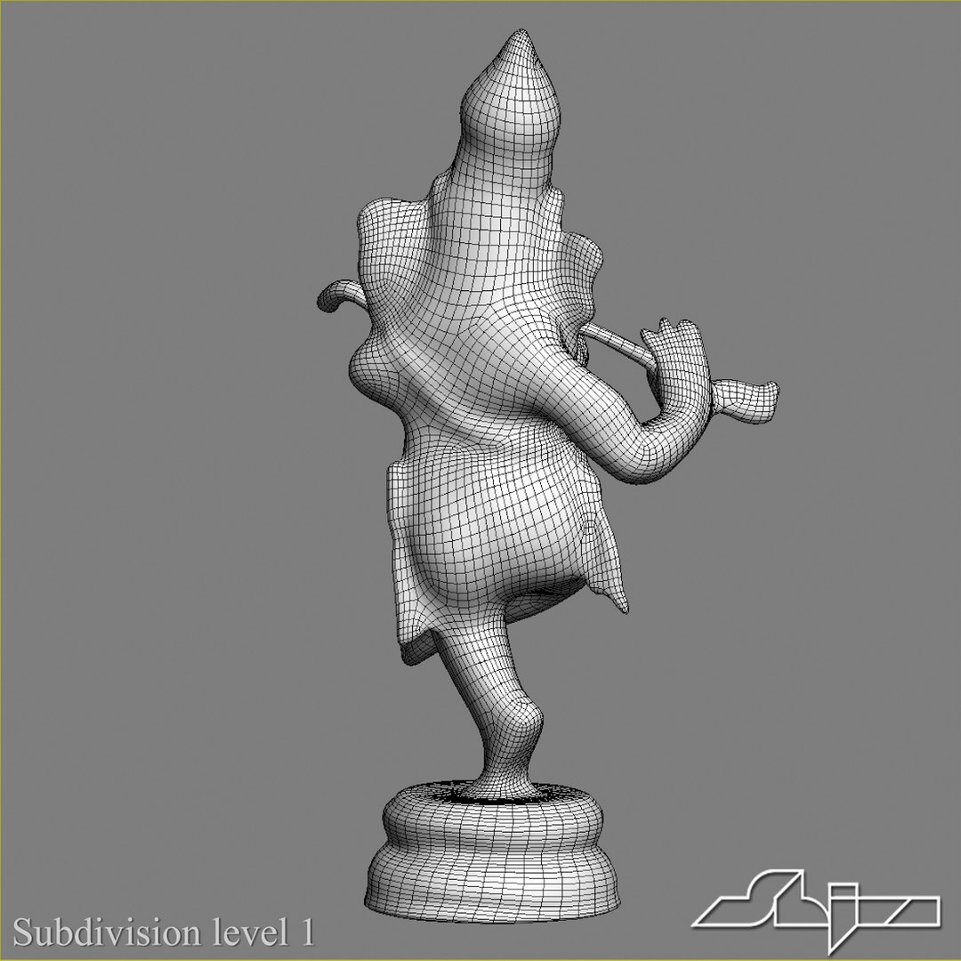 Dancing Ganesha 3d Model