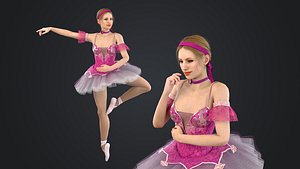 3D Ballerina model