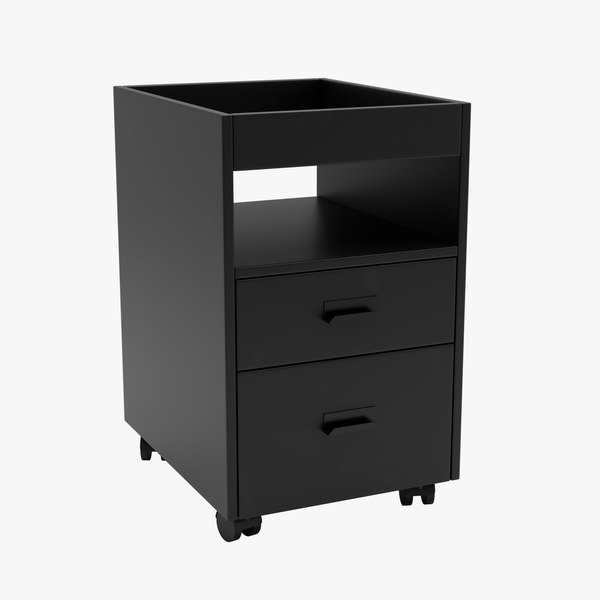 3D File cabinet model