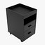 3D File cabinet model