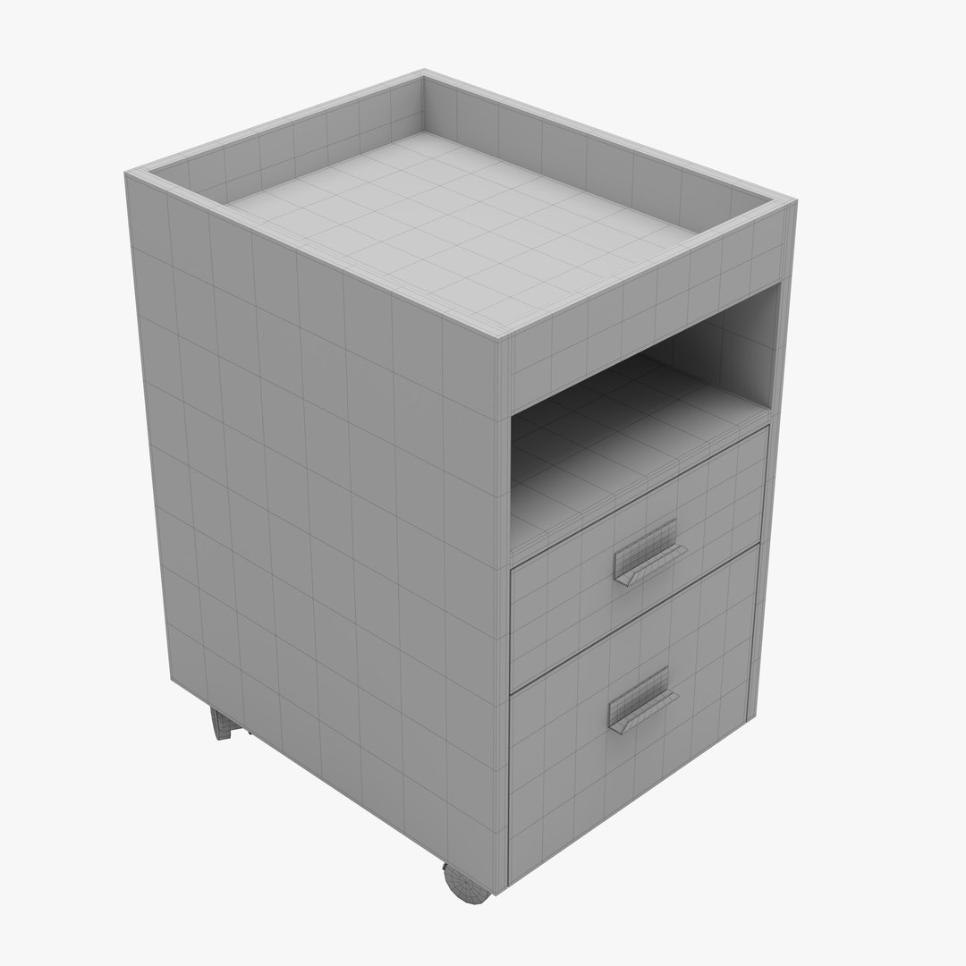 3D File Cabinet Model - TurboSquid 2235708