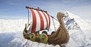 Viking Ship Stylized
