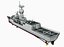 3D anzac class meko frigates model