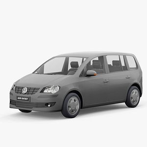 Volkswagen Touran 2007 lowpoly