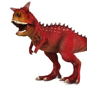 Carnotaurus Toy- High Poly