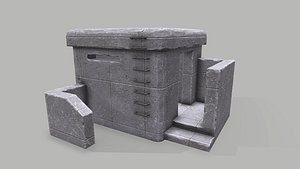 Military Bunker 3 3D model