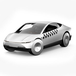 Tesla Robotaxi 3D model