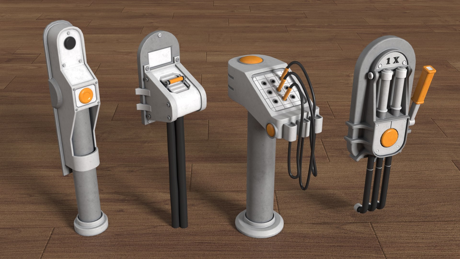 3D Industrial Units Collection 1 - 40 Pieces - TurboSquid 2377894