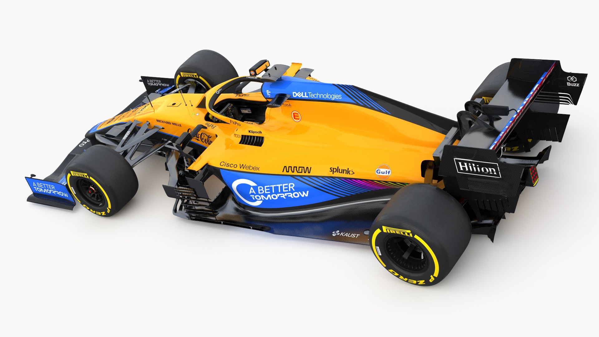 3D model F1 McLaren MCL35B 2021 - TurboSquid 1714821