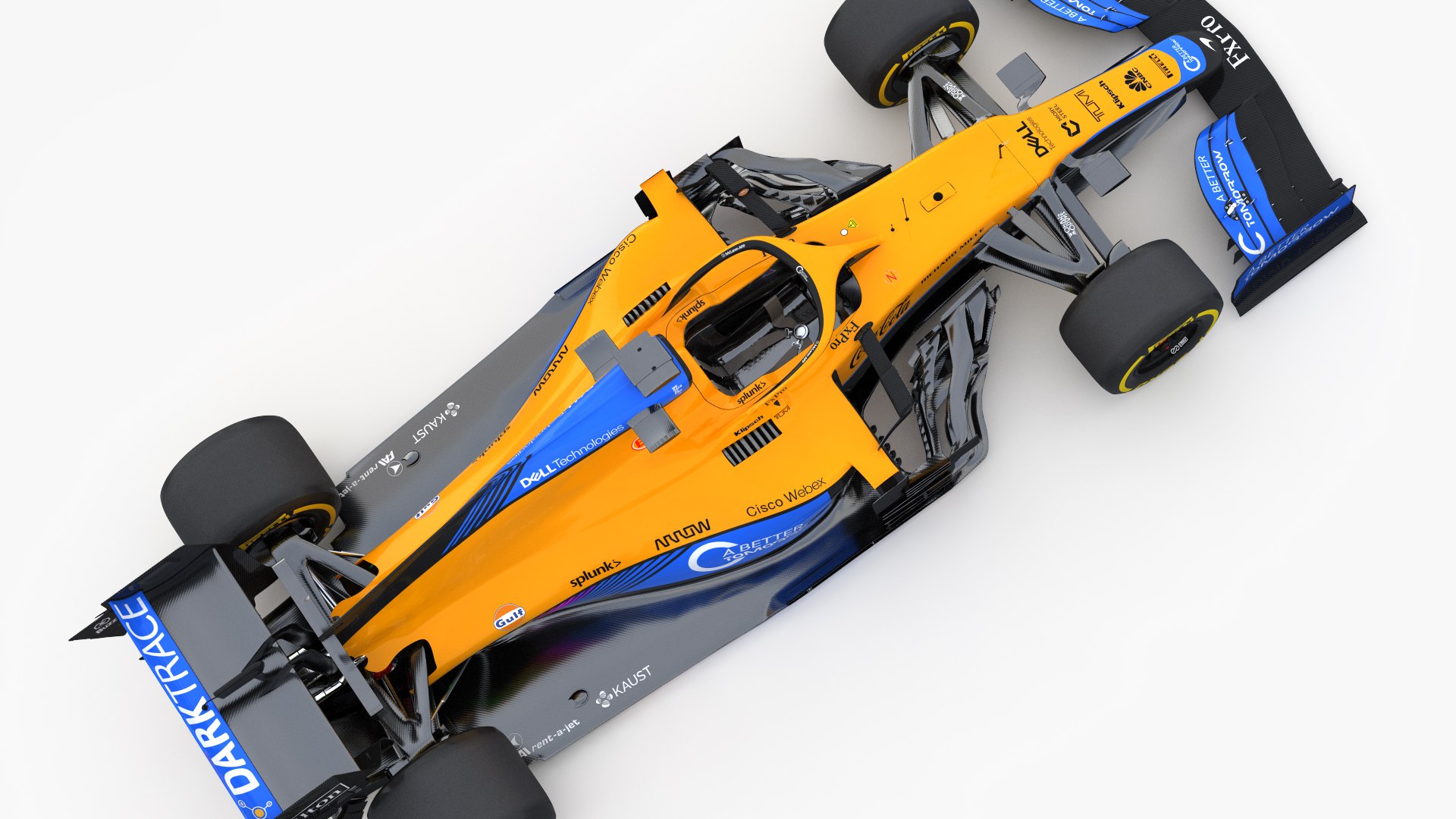 3D model F1 McLaren MCL35B 2021 - TurboSquid 1714821