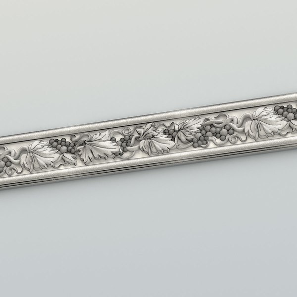 Decorative molding 3D model - TurboSquid 1552695