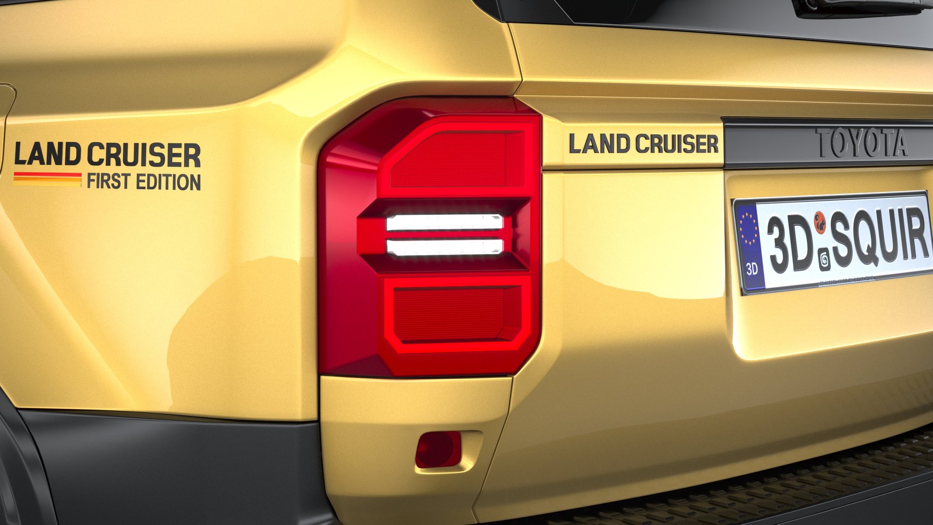 Toyota Land Cruiser 250 2025 model TurboSquid 2171747