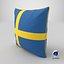 Sweden Flag Pillow